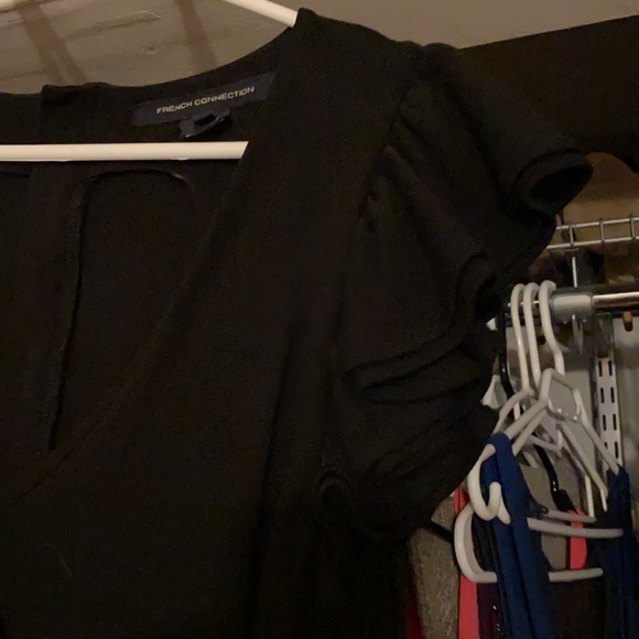 Black Mini Evening Dress - Picture 2 of 5